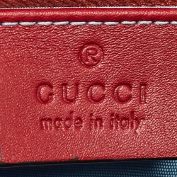 Pre Owned Gucci Garden Multicolor Velvet and Leather Bamboo 1947 Top Handle Bag