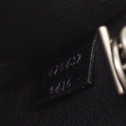 Pre Owned Gucci Black/Beige GG Denim and Suede Super Mini Dionysus Shoulder Bag