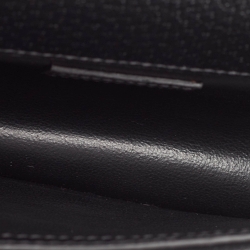 Pre Owned Gucci Black/Beige GG Denim and Suede Super Mini Dionysus Shoulder Bag