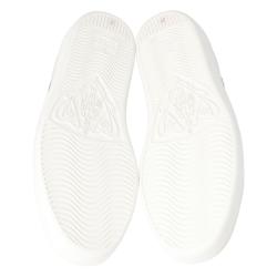 Gucci White Leather Gucci Band Embroidery Ace Low-Top Sneakers Size 37