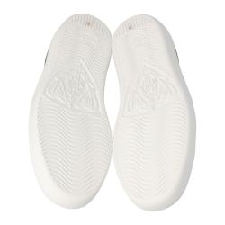 مملوكة مسبقًا Gucci Brown/Beige GG Supreme Canvas Ace Bee Lace Up Sneakers Size 37