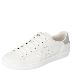 مملوكة مس بقًا Gucci White Ace Sneakers Size 38