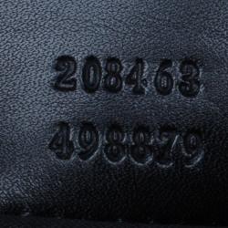 Gucci Black Guccissima Leather Laptop Bag