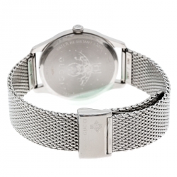 Gucci White Mother of Pearl Stainless Steel G-Timeless 126.4 Women's Wristwatch 36 mm