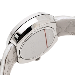 Gucci Silver Stainless Steel U-Play 129.5 Women's Wristwatch 27 mm