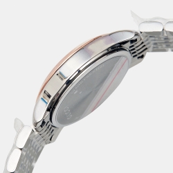 Gucci Black Two Tone Stainless Steel G-Timeless YA126512 Women's Wristwatch 27 mm