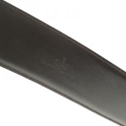 Pre Owned حزام غوتشي دراغون توم فورد جلد بنفسجي ميتالك 95 سم