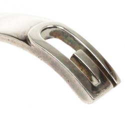 مملوكة مسبقًا Gucci Silver Bangle Bracelet 18CM