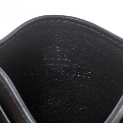 Gucci Black Matelasse Leather Marmont Card Case
