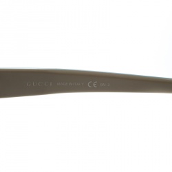 Pre Owned نظارة شمسية غوتشي وايفارير GG3579/S متدرجة هافانا/بنفسجية