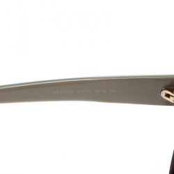 Pre Owned نظارة شمسية غوتشي وايفارير GG3579/S متدرجة هافانا/بنفسجية