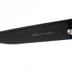 مملوكة مسبقًا Gucci Multicolor/Black Gradient GG0084S Oversize Round Sunglasses