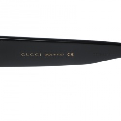 مملوكة مسبقًا Gucci Multicolor/Black Gradient GG0084S Oversize Round Sunglasses