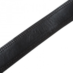 مملوكة مسبقًا Gucci Green Leather Bamboo Buckle Belt 80cm