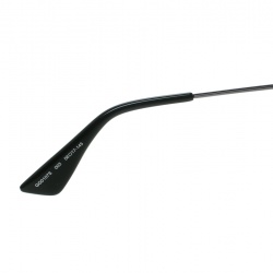 Pre Owned نظارة شمسية أفياتورز غوتشي GG0107S  روثينيام داكن/ أسود فضي عاكسة