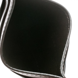 Pre Owned Gucci Dark Brown Microguccissima Leather Card Case