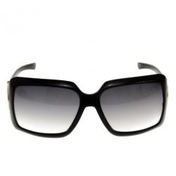 مملوكة مسبقًا Gucci Black 2562 Horsebit Rectangle Sunglasses