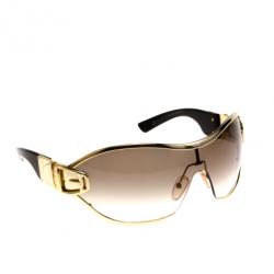 Pre Owned Gucci Brown 2738 Buckle Detail Womens Sunglasses
