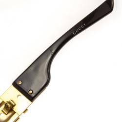 Pre Owned Gucci Brown 2738 Buckle Detail Womens Sunglasses