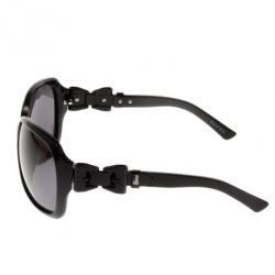 Pre Owned Gucci Black 3006 Bow Hinge Womens Sunglasses