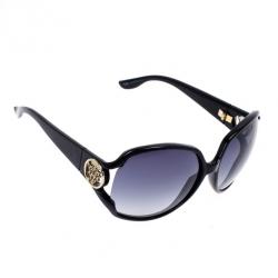 Pre Owned Gucci Black Hysteria Square Women Sunglasses