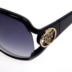 Pre Owned Gucci Black Hysteria Square Women Sunglasses