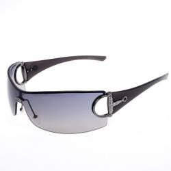 مملوكة مسبقًا Gucci Black Horsebit Shield Women Sunglasses