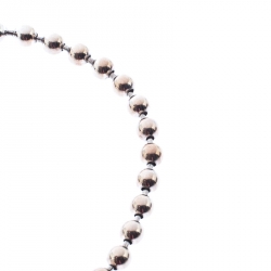 مملوكة مسبقًا قلادة غوتشي مربع غوتشيسيما فضة استرليني