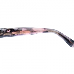 مملوكة مسبقًا Gucci Grey and Pink Havana/ Green Gradient GG0208S Square Sunglasses