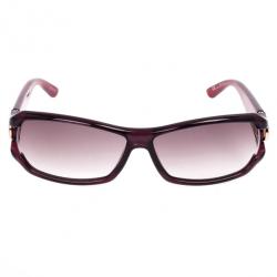 Pre Owned Gucci Purple Rectangle 'GG' Woman Sunglasses