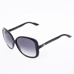 Pre Owned Gucci Black GG 3157 Oversized Womens Sunglasses