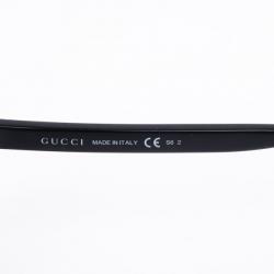 Pre Owned Gucci Black GG 3157 Oversized Womens Sunglasses