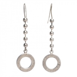 مملوكة مسبقًا أقرااط غوتشي خرز فضية متدلية