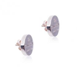 Pre Owned Gucci Pierced Silver Earrings