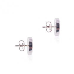 Pre Owned Gucci Pierced Silver Earrings