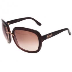 مملوكة مسبقًا Gucci Brown Square Womens Sunglasses
