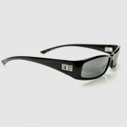 Pre Owned Gucci Black Thin Rectangle Frame Sunglasses