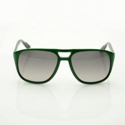 Pre Owned Gucci Green Square Aviators