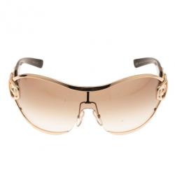 مملوكة مسبقًا نظارات شمسية غوتشي 2738 مزينة بإبزيم بني