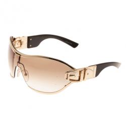 مملوكة مسبقًا نظارات شمسية غوتشي 2738 مزينة بإبزيم بني