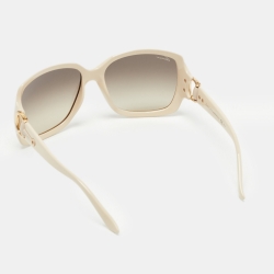 Gucci Cream GG3609/S Gradient Oversized Sunglasses