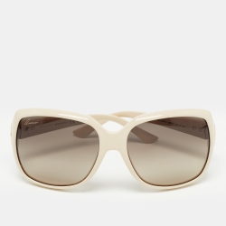 Gucci Cream GG3609/S Gradient Oversized Sunglasses