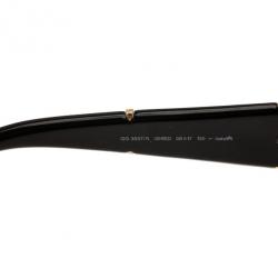 مملوكة مسبقًا نظارة شمس غوتشي سوداء GG 3537 هورسبيت مربعة