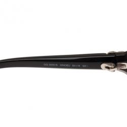 Pre Owned Gucci Black Heart Interlocking G Square Sunglasses