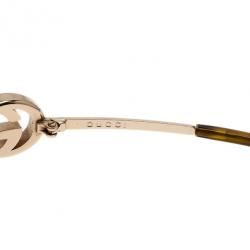 مملوكة مسبقًا Gucci Brown GG 2773 Shield Sunglasses