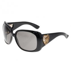 مملوكة مسبقًا Gucci Black Heart Crest Sunglasses