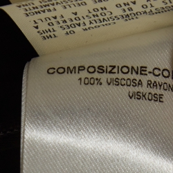 Pre Owned Gucci Black Jersey Detailed Neck Tie Ruched Short Dress M