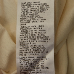 Pre Owned Gucci Off-White GG Interlocked Print Jersey T-Shirt S