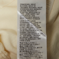 Pre Owned Gucci Off-White GG Interlocked Print Jersey T-Shirt S