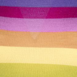 Gucci Multicolor Striped Cashmere Sweater M